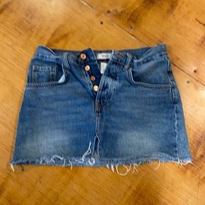 Forever 21 jean skirt